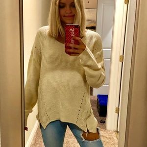 Cream Sweater